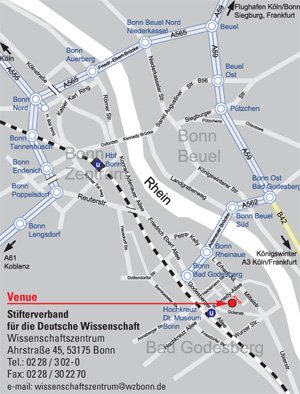 Bonn city map